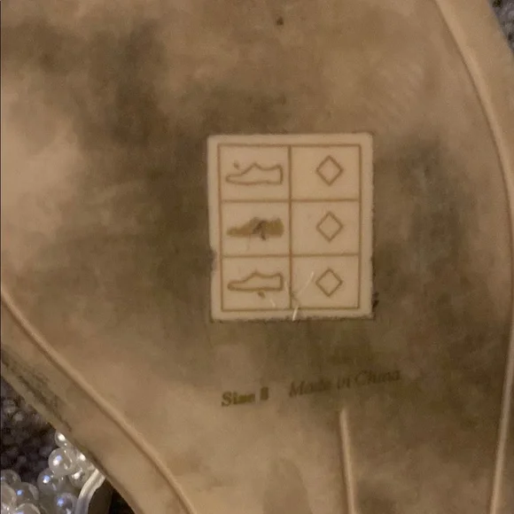 DOLCE VITA Pearl Embellished Sandals - Picture 7 of 10